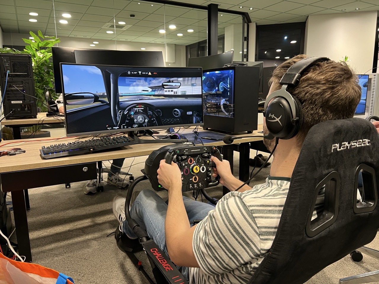 Datavisual lan party slide
